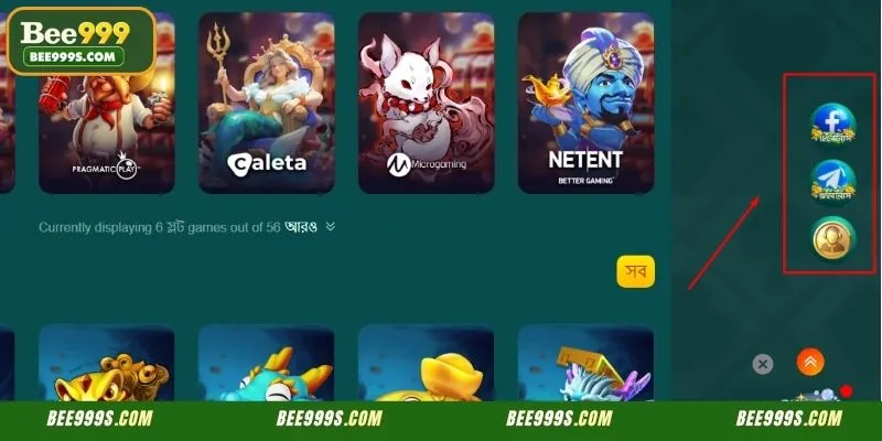 Customer support channels including 24/7 live chat and Telegram