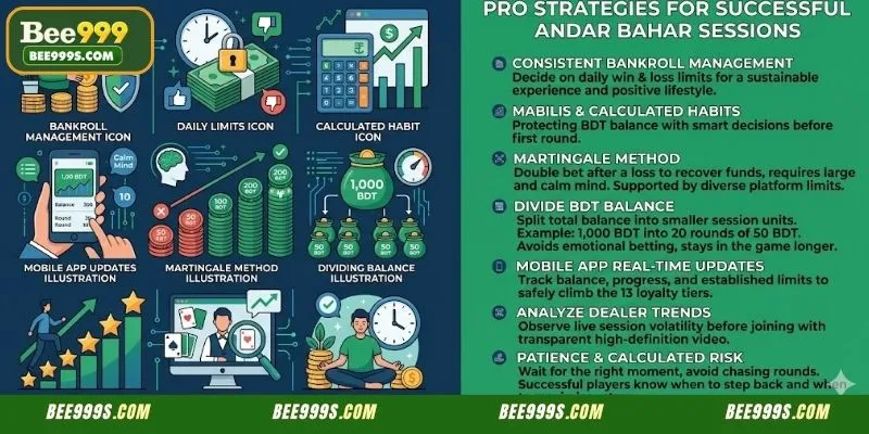 Expert members using professional pusta strategies for Andar Bahar wins