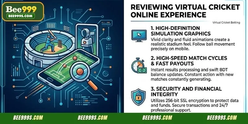 High definition simulation graphics for the best Virtual Cricket experience