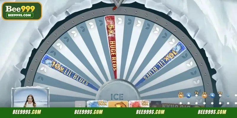 Professional interface for selecting high-tech equipment in Ice Fishing