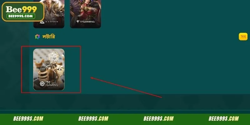 Professional interface for tracking real time TC Gaming lottery results