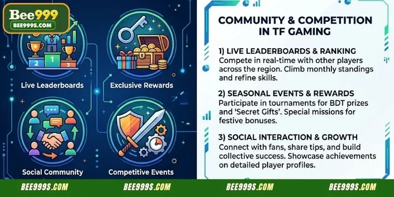 Professional leaderboards and ranking systems for top TF members