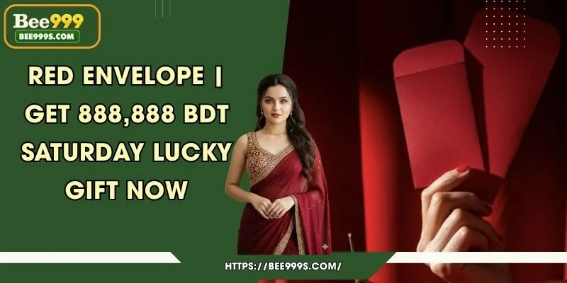 Red Envelope | Get 888,888 BDT Saturday Lucky Gift Now