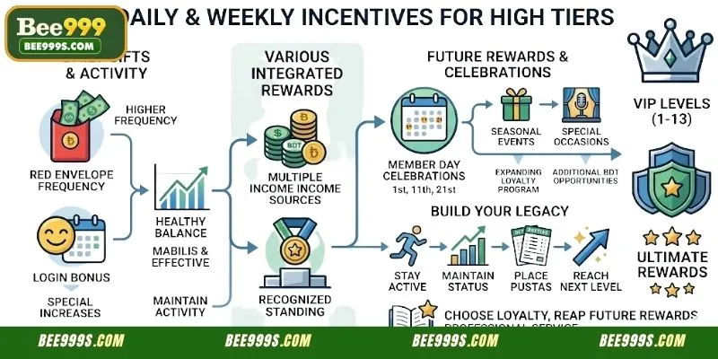 Tracking the growth of your account status and VIP Level potential